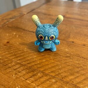 Kidrobot Dunny Kaiju Battle Mini series Dunnyceratops by James Groman 3" as is